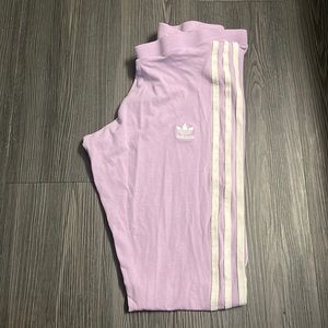 Purple Adidas leggings